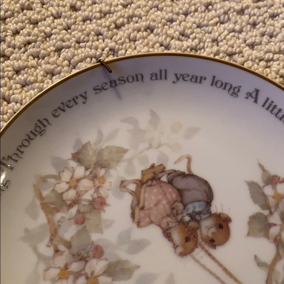 Vintage Lasting Memories Decorative Plate Mice - Picture 11 of 12